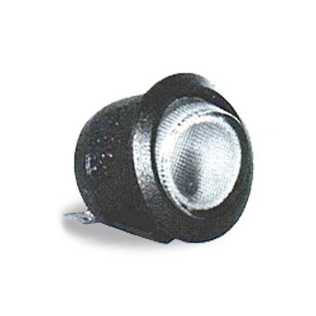 Velvac Rocker Round, Spst, On-Off, Green Ltd 090169